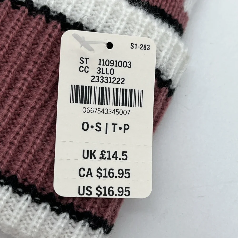 2‎ VICTORIA'S SECRET PINK FASHION SHOW BEANIE POM POM HATS PINK NATION